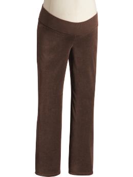 Maternity: Maternity Velour Pants - Tortoise Shell