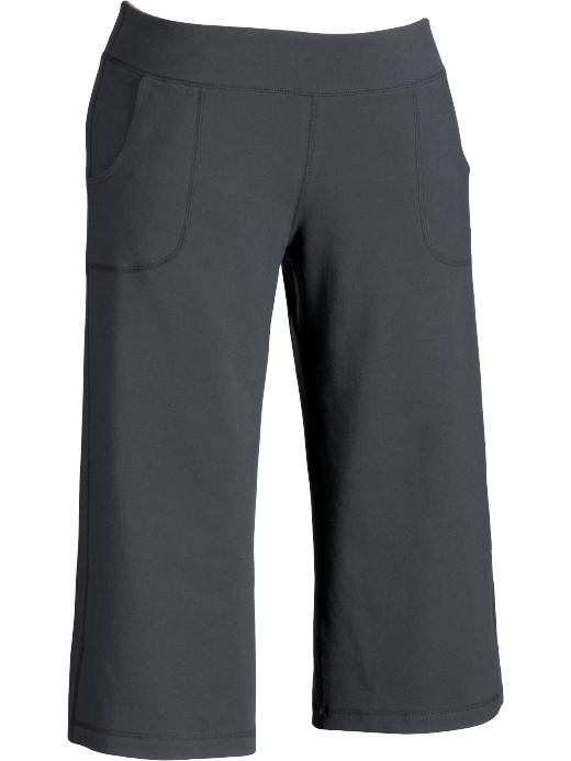 Plus Size Clothing, Plus Size Womens Clothing Old Navy Womens Carbon Plus Size Cropped Wide-Leg Yoga Pants plus size activewear,