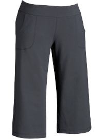 Women's Plus Cropped Wide-Leg Yoga Pants