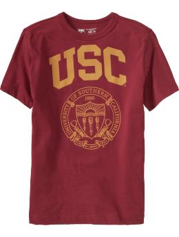 Boys College Varsity Graphic Tees