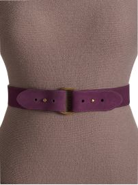Women's Plus Suede O-Ring Belts