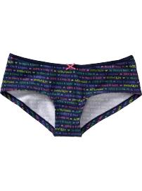 Women's Ribbon-Trim Hipster Underwear