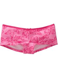 Women's Printed Boy-Short Underwear