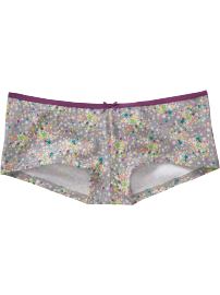 Women's Printed Boy-Short Underwear