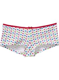Women's Printed Boy-Short Underwear