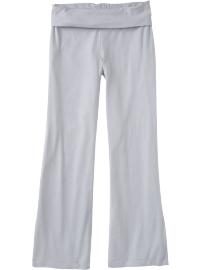 Women's Roll-Over Wide-Leg Lounge Pants