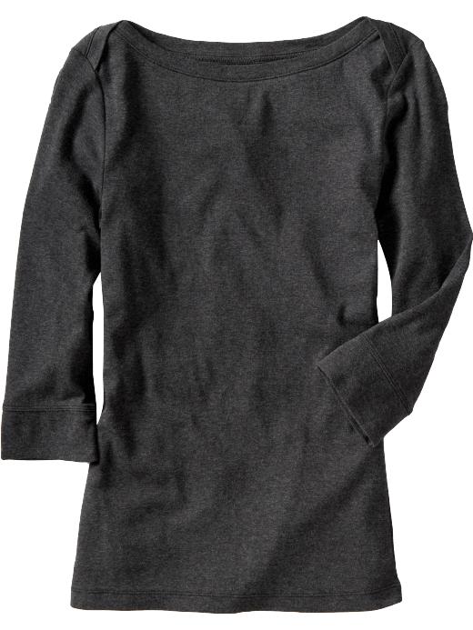 Lightweight Boat-Neck Tees