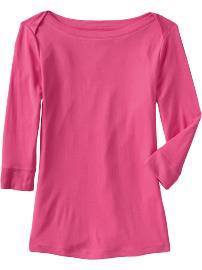 Women's Lightweight Boat-Neck Tees