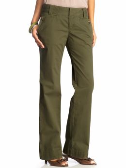 Women: Women's Button-Pocket Twill Pants - Safari Olive