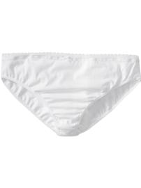 Women's Plus Lace-Trim Bikini Underwear