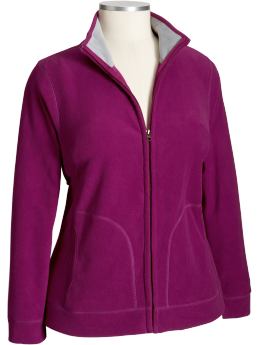 Women's Plus Performance Fleece Mock-Neck Jackets