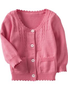 Cable-Knit Cardigans for Baby