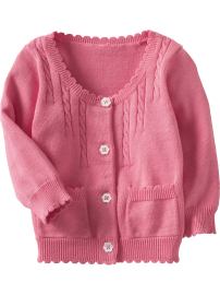 Cable-Knit Cardigans for Baby
