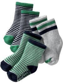 Crew-Sock 3-Packs for Baby