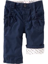 Jersey-Lined Pull-Up Pants