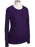Maternity Softest Cable-Knit Sweaters