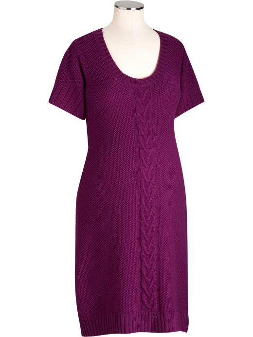 Maternity: Maternity Cable-Knit Sweater Dresses - Plummy Mummy