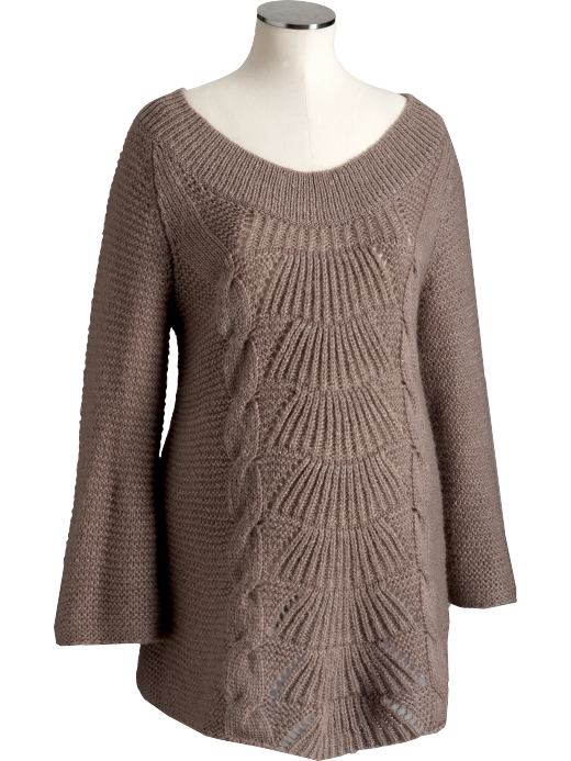Old Navy Maternity Metallic Open-Weave Sweaters