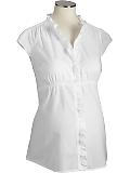 Maternity Ruffled Babydoll Tops
