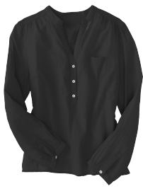 Women's Gauze Button-Front Tops