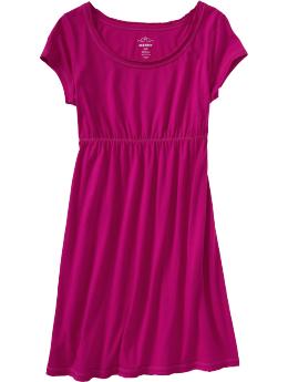 Women's Raw-Hem Jersey Dresses