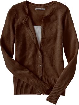 Women: Women's Faux-Gem Buttoned Cardigans - Bear Hug