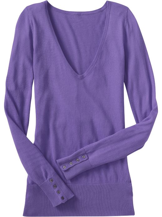 Old Navy Womens Perfect V-Neck Sweaters