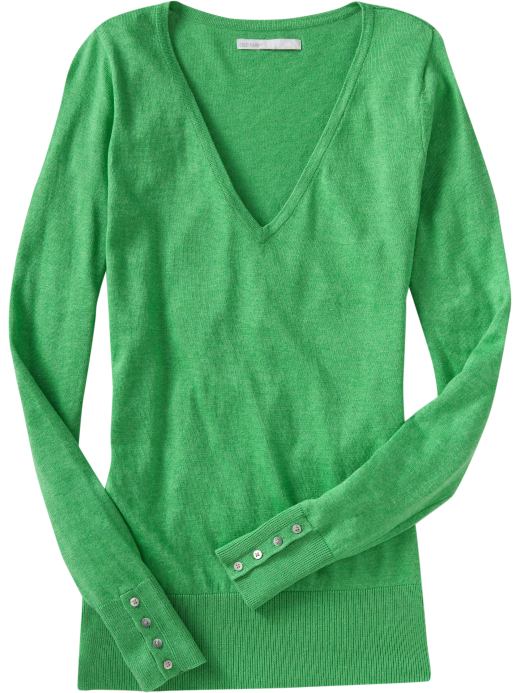 Old Navy Womens Perfect V-Neck Sweaters