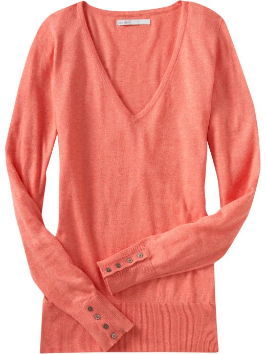 Old Navy Womens Perfect V-Neck Sweaters