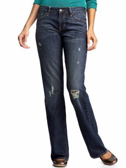 Women: Women's The Sweetheart Distressed Curvy Jeans - Gracia