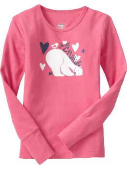 Girls Snug-Fit Sleep Tops