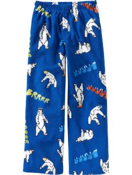 Boys Printed Performance Fleece Sleep Pants
