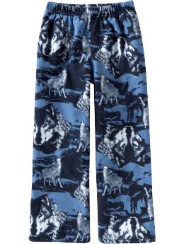 Boys Printed Performance Fleece Sleep Pants