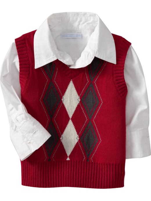 Baby Boy Clothes: Argyle Vests for Baby: All Dressed Up | Old Navy