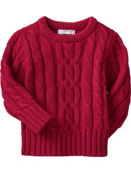 Cable-Knit Sweaters for Baby