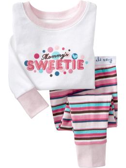 "Mommy's Sweetie" Sleep Sets for Baby