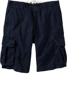 Men: Men's Authentic Cargo Shorts (10 1/2") - Deep Sea Blue