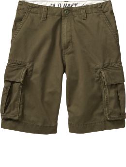 Men: Men's Authentic Cargo Shorts (10 1/2") - Pine Needles