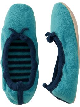 Women: Women's Performance Fleece Ballet Slippers - Endless Summer