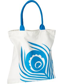 Women: Women's Graphic Canvas Totes - Tahiti Lagoon