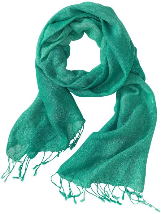 Women's Clothes: Women's Lightweight Metallic Scarves: Scarves Hats, Scarves, Gloves | Old Navy
