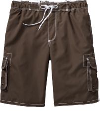 Men's Cargo Swim Trunks (10 1/2")