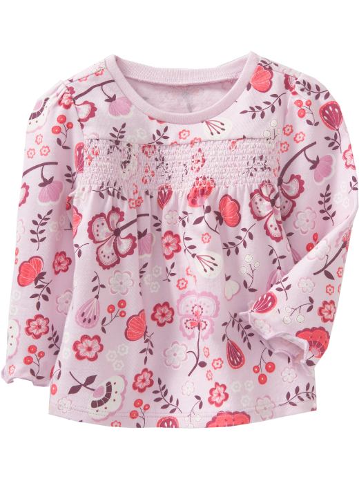 Baby Girl Clothes: Smocked Tops for Baby | Old Navy