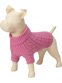 Cable-Knit Turtleneck Sweaters for Dogs