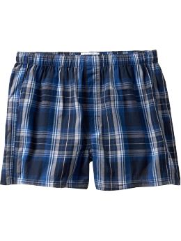 Men Men39s Patterned Boxers Big Blue Plaid