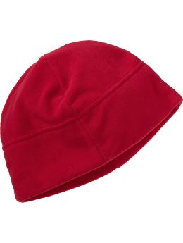Women: Women's Performance Fleece Hats - Saucy Red