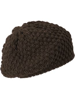 Women: Women's Popcorn-Knit Berets - Mole