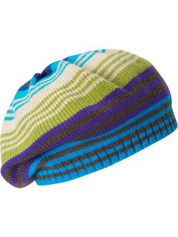 Women: Women's Striped Sweater-Knit Berets - Cool Stripe