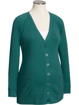 Maternity Long Jersey Cardigans