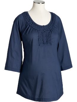 Maternity: Maternity Pleated Tunics - Goodnight Nora
